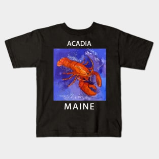 Lobster Lover - Acadia Maine Kids T-Shirt